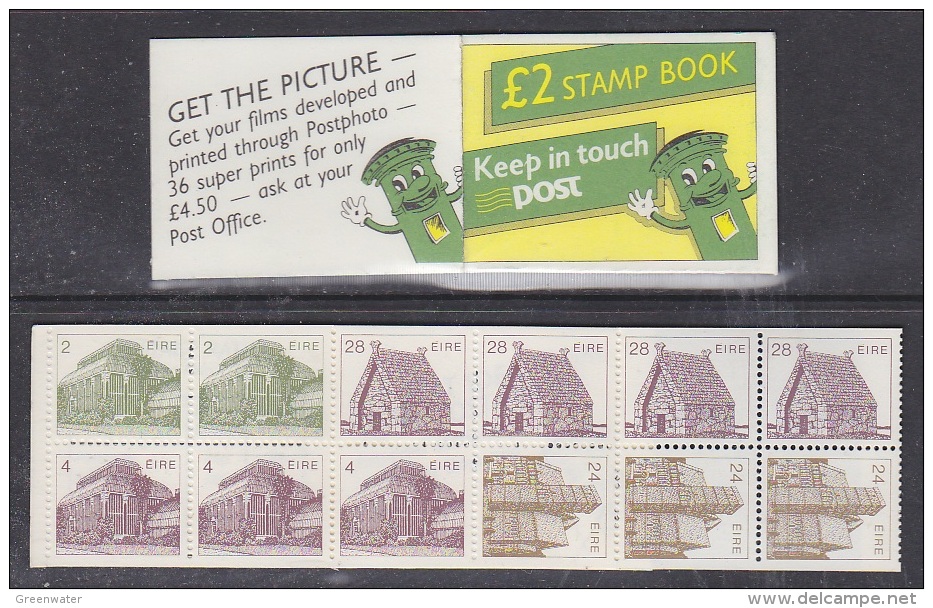 Ireland 1986 Keep In Touch "get The Picture"  Booklet ** Mnh (29923) - Booklets