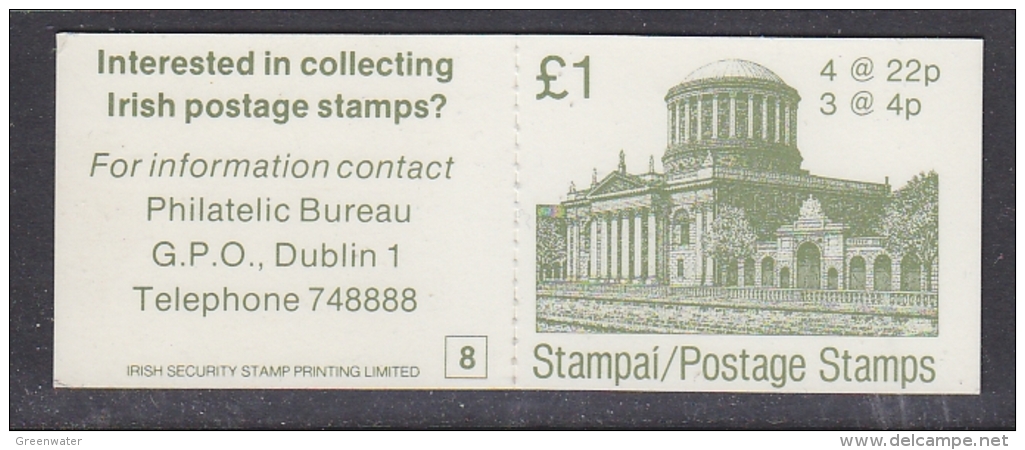 Ireland 1988 Booklet ** Mnh (29927) - Carnets