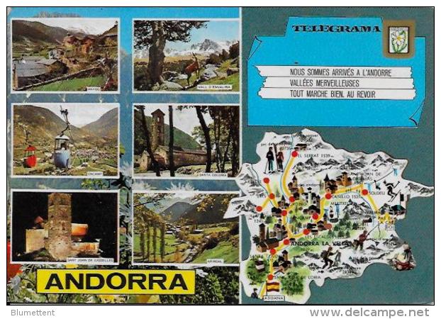 CPSM Andorre Andorra Circulé 10 X 15 - Andorra