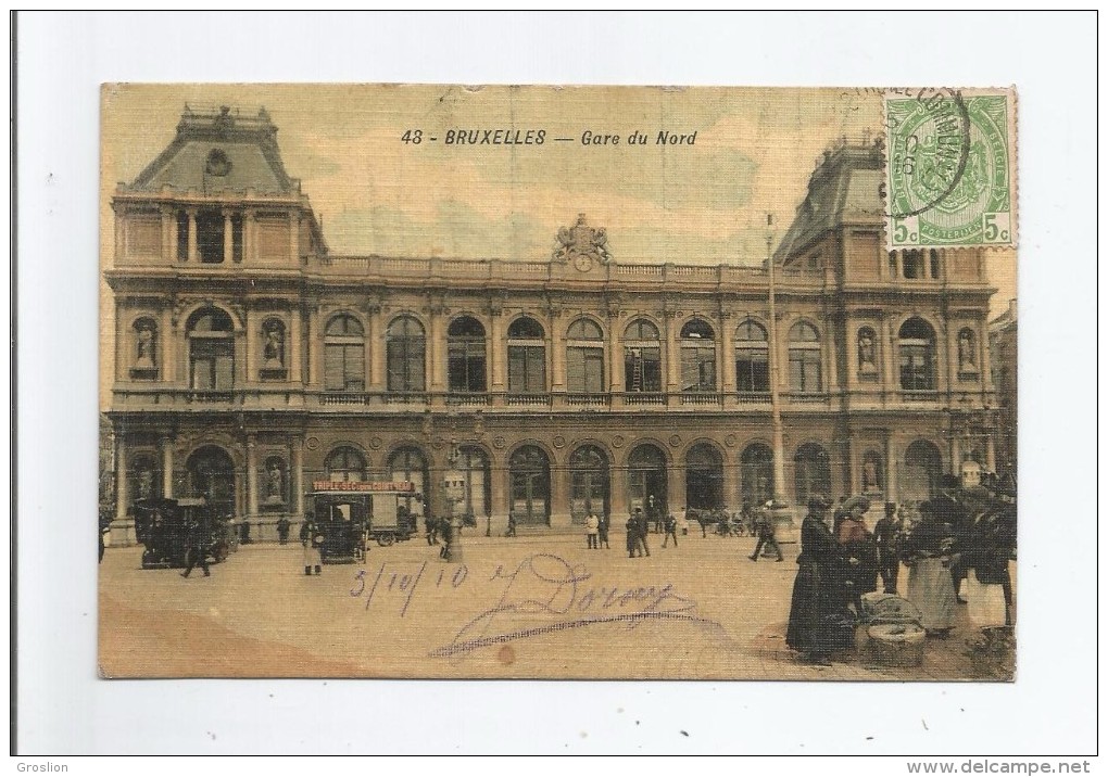 BRUXELLES 48 GARE DU NORD - Cercanías, Ferrocarril