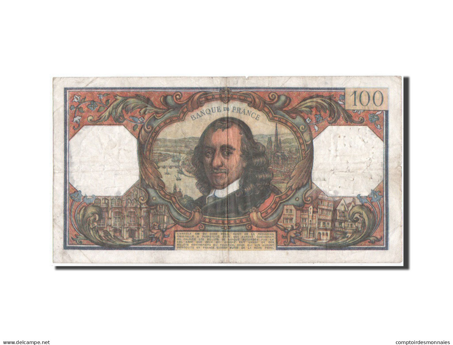 Billet, France, 100 Francs, 1975, 06.02.1975, TB, Fayette:65.48, KM:149e - 100 F 1964-1979 ''Corneille''