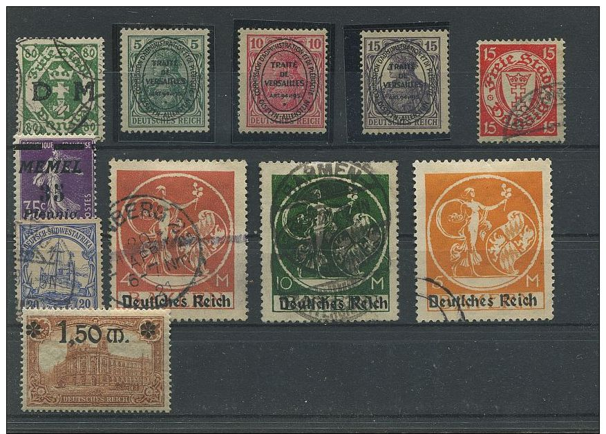 Deutsches Reich Lot O/* (m01) - Other & Unclassified