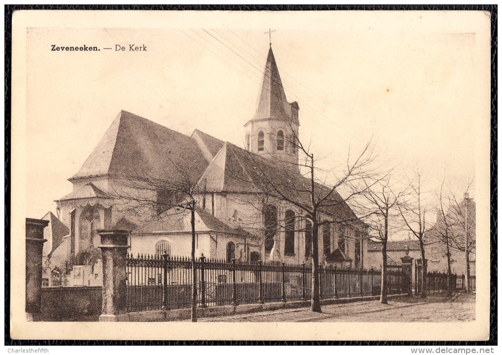 " Zeveneeken - Zijkant Der Kerk " - Lochristi