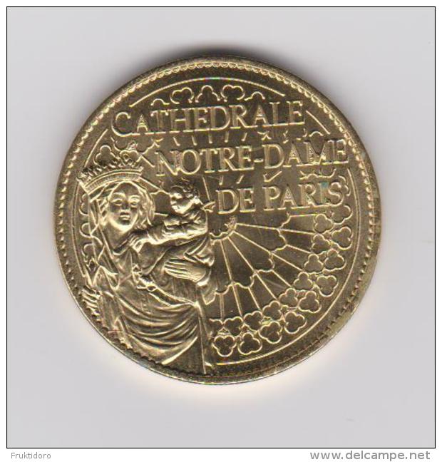 Coin France - Token Cathedral Notre Dame - Paris - Monnaie De Paris 2015 - 2015