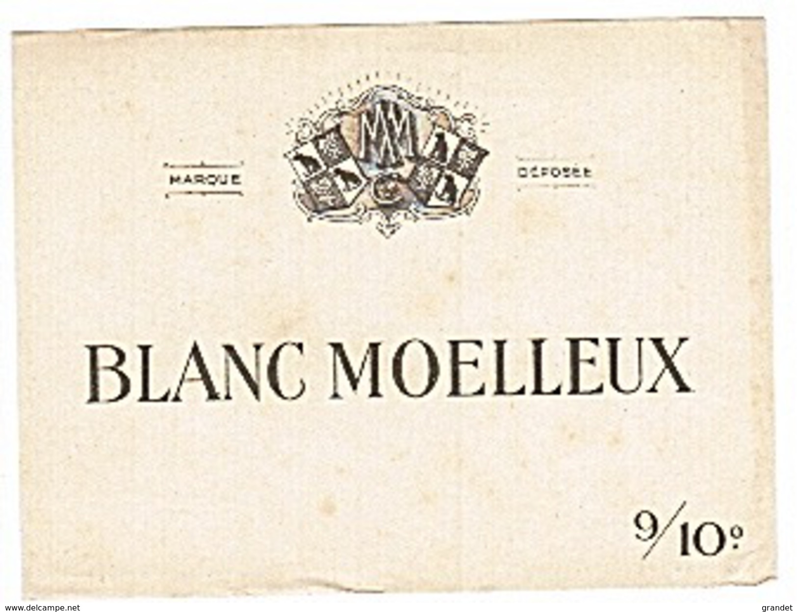 ETIQUETTE - BLANC - Vino Blanco