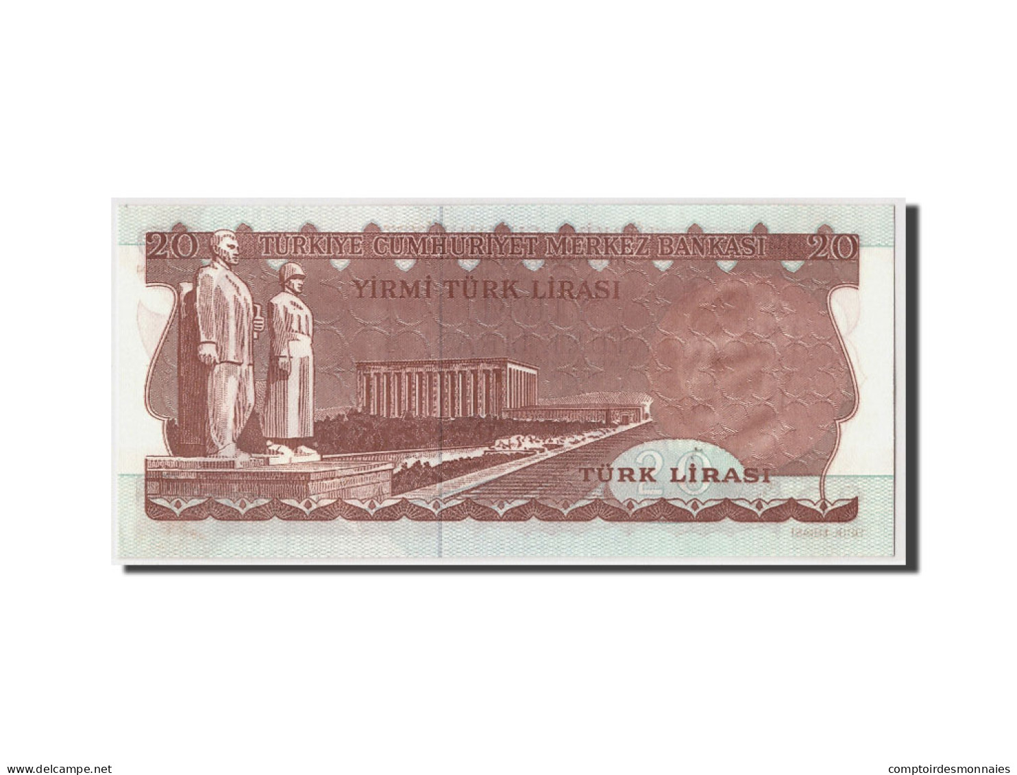 Billet, Turquie, 20 Lira, L.1970, 1970-01-14, KM:187a, NEUF - Turquie