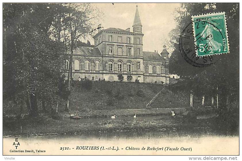 AM.H.16-141 : CHATEAU DE ROCHEFORT A ROUZIERS - Beaumont-la-Ronce