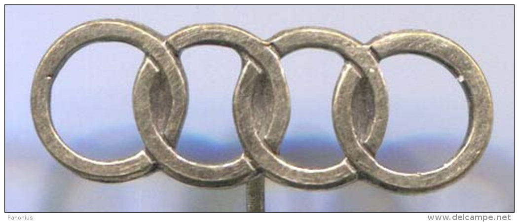 AUDI - Car Auto Automotive, Vintage Pin, Badge - Audi