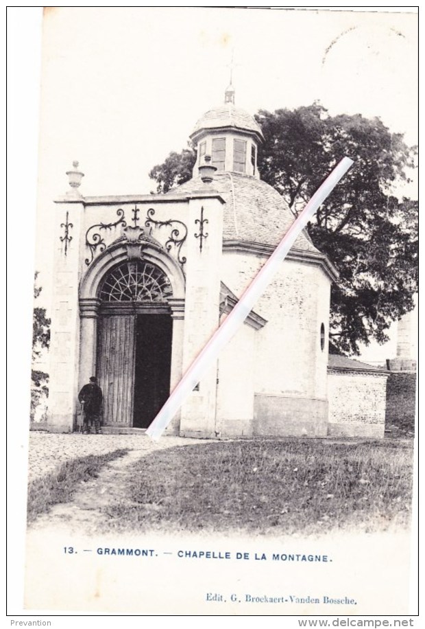GRAMMONT - Chapelle De La Montagne - Carte Circulée Vers Namur En 1905 - Geraardsbergen