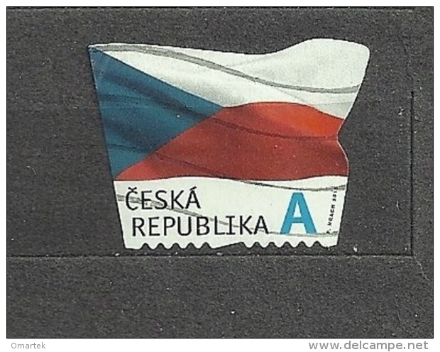 Czech Republic  Tschechische Republik  2015 ⊙ Mi 865 The Flag Of The Czech Republic. Die Flagge Der Tschechische C.3 - Oblitérés
