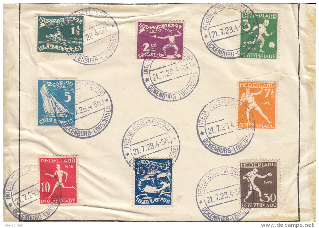 OLYMPISCHE SPIELE-OLYMPIC GAMES, Netherlands, 1928, Special Stamps !! - Sommer 1928: Amsterdam