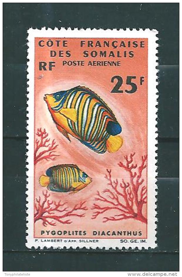 Timbres Des Cote De Somalis Timbre De 1966  PA N° 50  Neuf ** Parfait - Unused Stamps