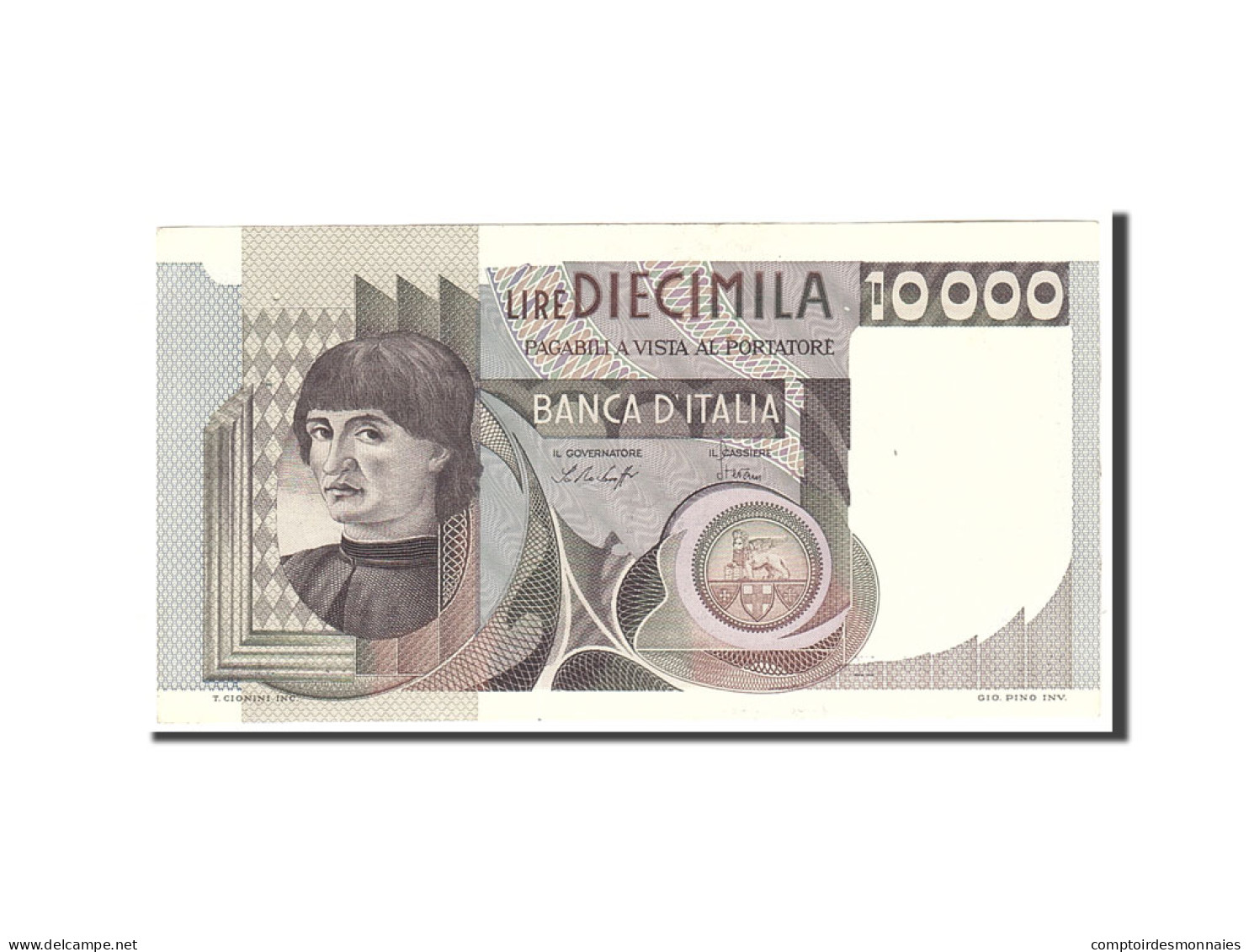 Billet, Italie, 10,000 Lire, 1978, 1978-12-29, KM:106a, TTB+ - 10.000 Lire