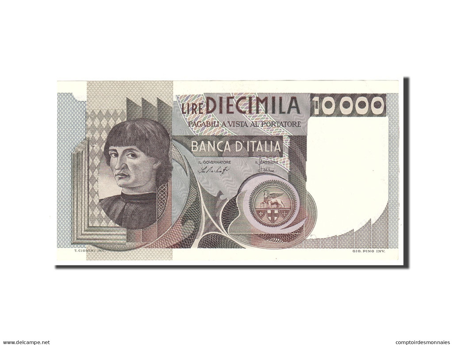 Billet, Italie, 10,000 Lire, 1978, 1978-12-29, KM:106a, SUP - 10000 Lire