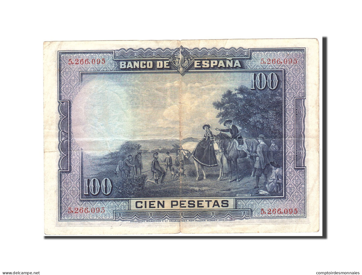Billet, Espagne, 100 Pesetas, 1928, 1928-08-15, KM:76a, TB - 100 Pesetas
