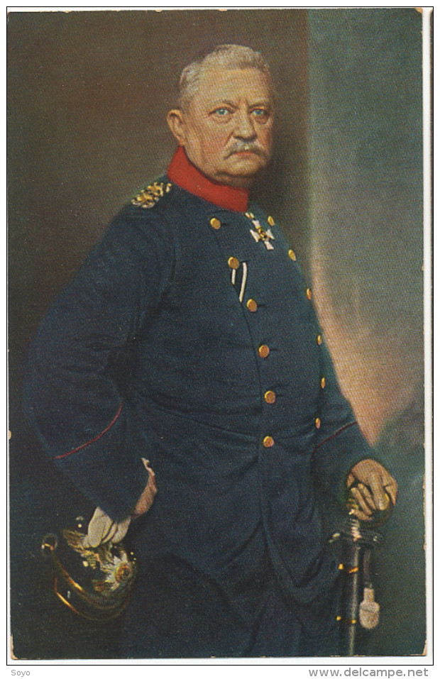 General  Von Bulow WWI Invasion Of Belgium Dinant   Edit Wolter Berlin No 1010 Color - Hommes Politiques & Militaires