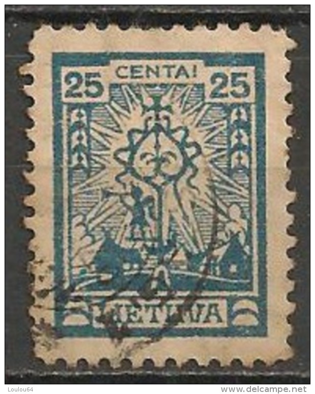 Timbres - Lituanie - 1923 - 25 C. - - Lituanie