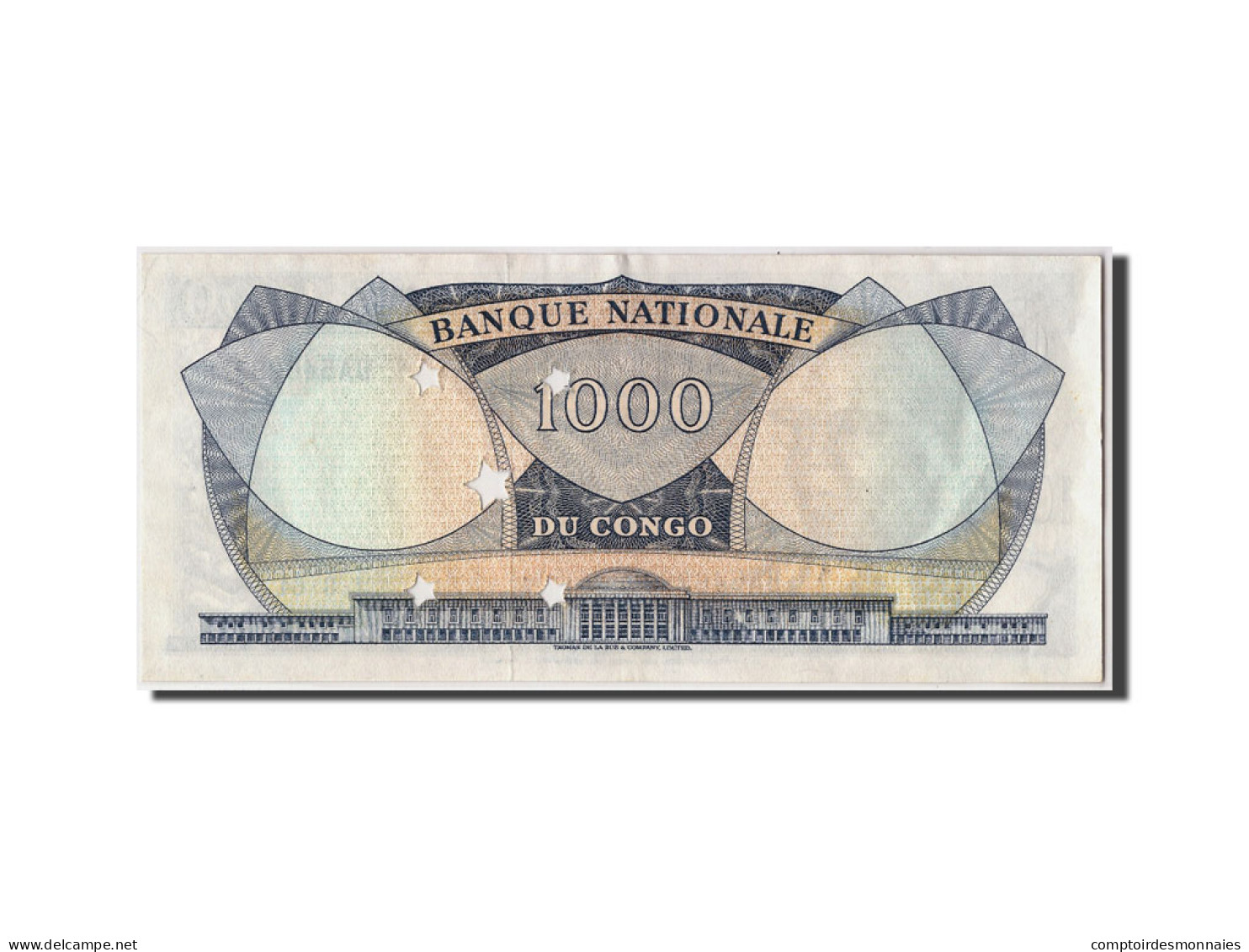 Billet, Congo Democratic Republic, 1000 Francs, 1964, 1964-08-01, KM:8a, NEUF - República Democrática Del Congo & Zaire