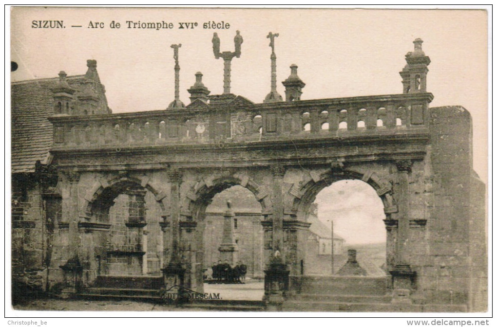 CPA Sizun, Arc De Triomphe, XVI Siècle (pk30031) - Sizun