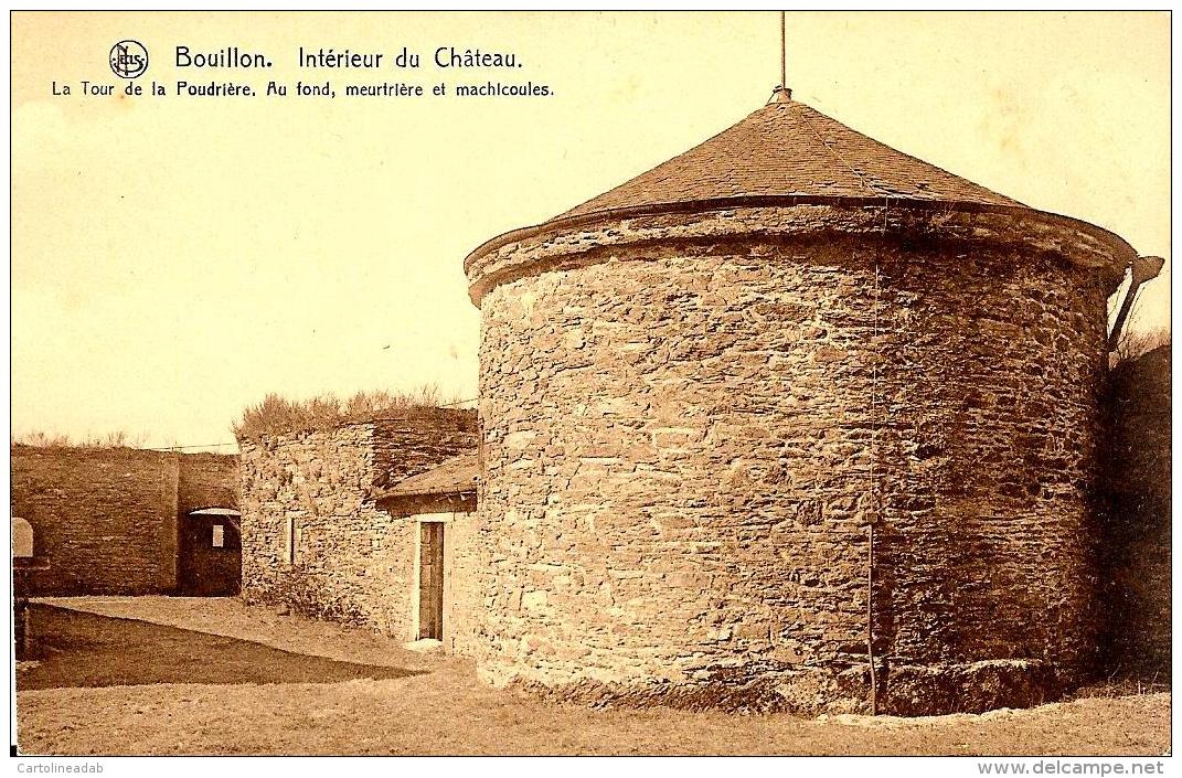 [DC2815] CPA - BELGIO - BOUILLON - INTERIEUR DU CHATEAU - Non Viaggiata - Old Postcard - Bouillon