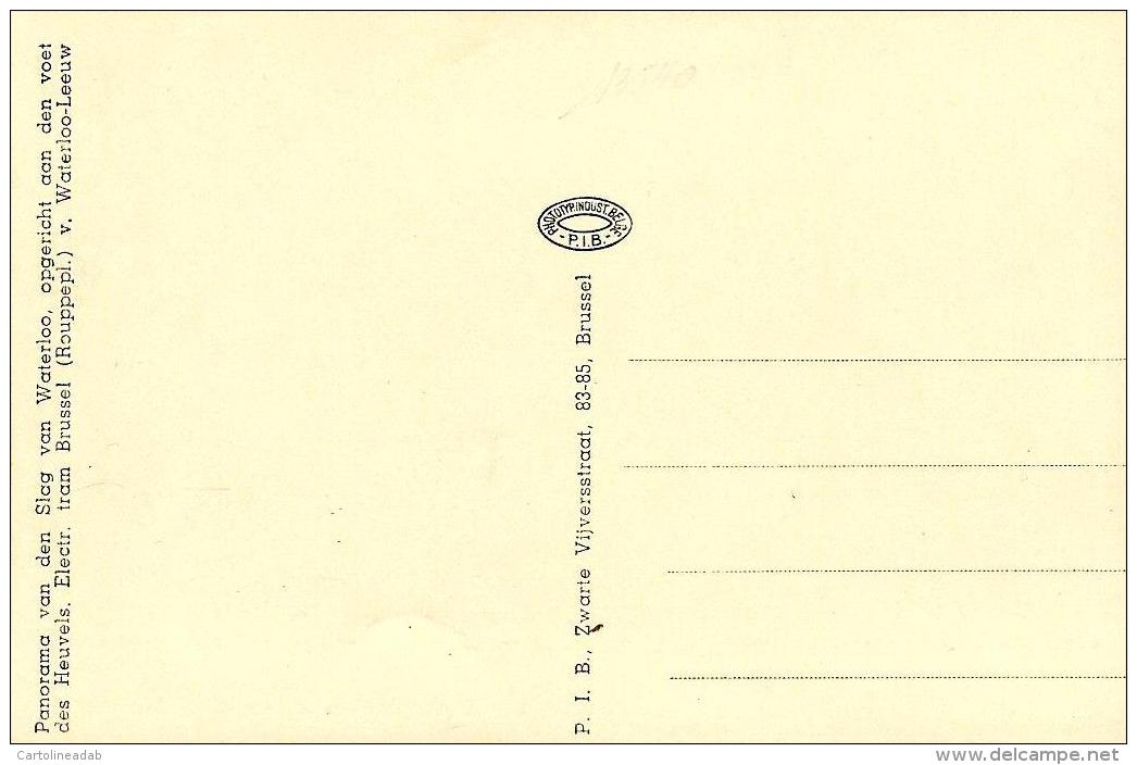 [DC2835] CPA - PANORAMA VAN DEN SLAG VAN WATERLOO - Non Viaggiata - Old Postcard - Manovre