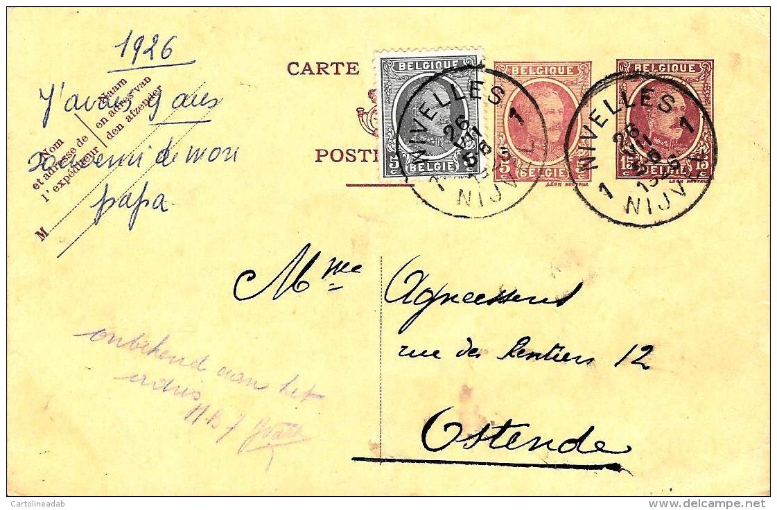 [DC2837] INTERO POSTALE - Viaggiata 1926 - Old Postcard - Altri & Non Classificati