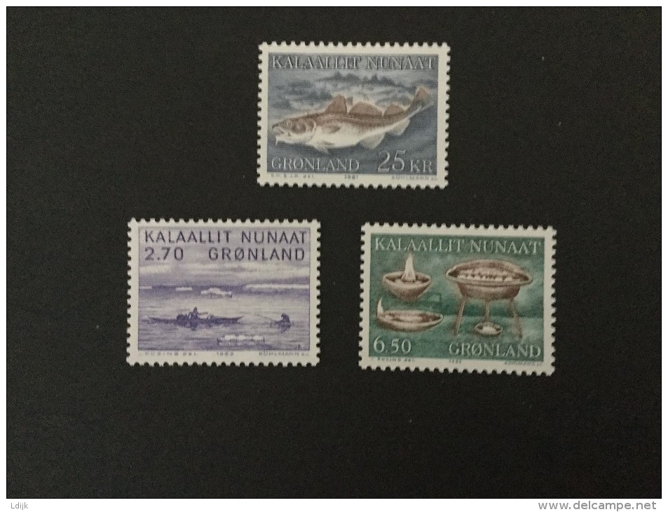 1983 Atlantische Lachse 50 Kr. Michel 140 + 136,166 - Unused Stamps