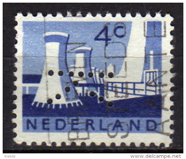 NIEDERLANDE 1963 - MiNr: 790 Perfin "K"  Used - Errors & Oddities