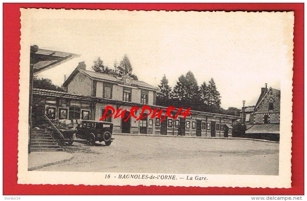 Orne - BAGNOLES DE L´ORNE  - La Gare ... - Bazoches Sur Hoene