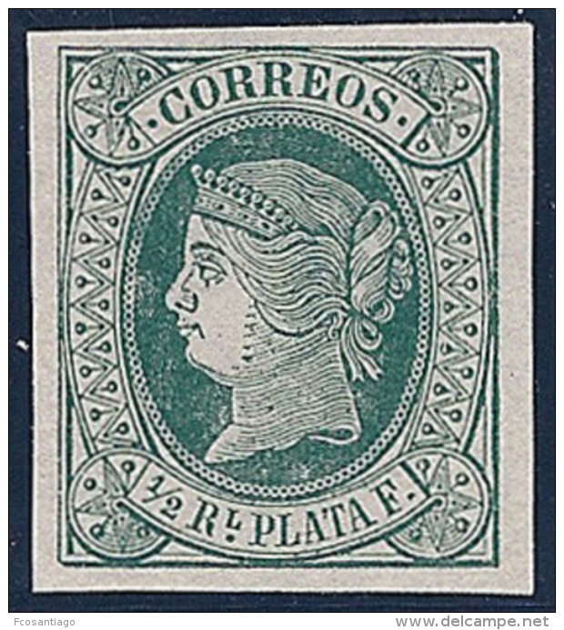 ESPAÑA/ANTILLAS 1864 - Edifil #10 - MNH ** - Cuba (1874-1898)