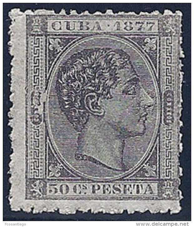 ESPAÑA/CUBA 1877 - Edifil #42 - MNH ** - Cuba (1874-1898)