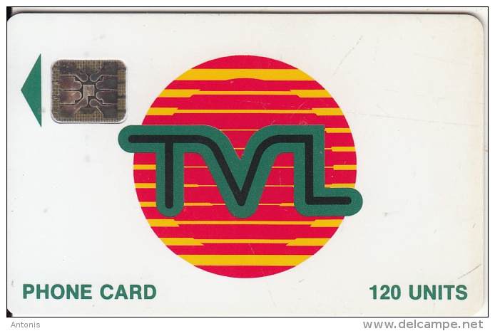 VANUATU - TVL Logo, First Issue 120 Units, CN : 40727, Used - Vanuatu