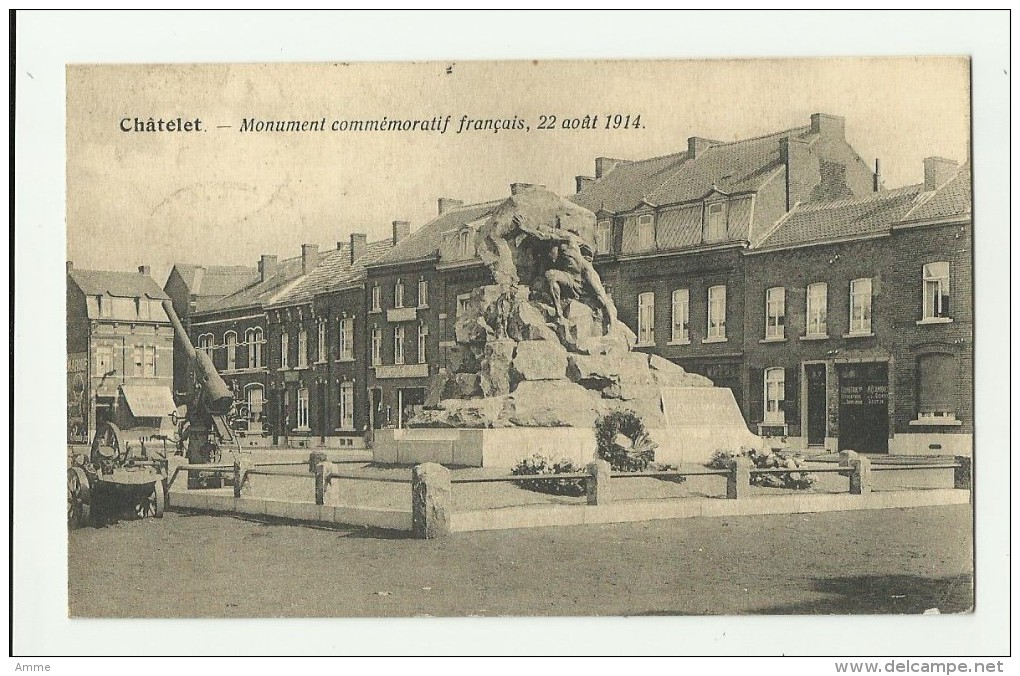 Chatelet   *  Monument Commémoratif Français, 22 Août 1914 - Châtelet