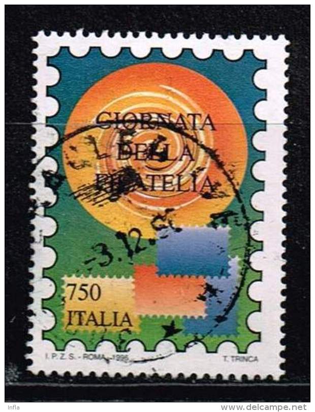 Italien 1996, Michel# 2467 O Philately Day - 1991-00: Gebraucht