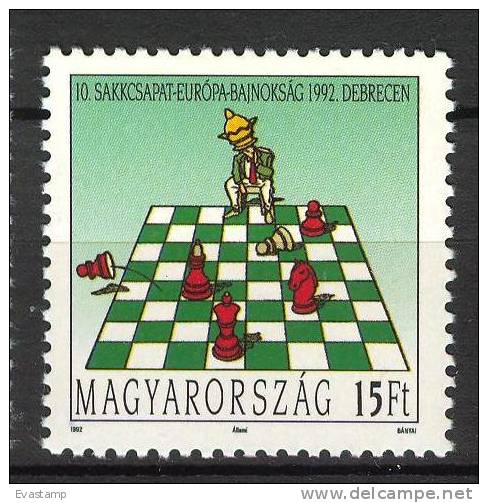 HUNGARY - 1992. European Chess Championships MNH! Mi 4216 - Nuovi