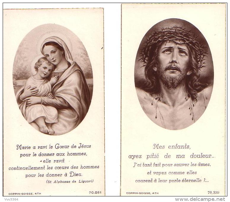 Lot De 8 Images Pieuses, édition Coppin-Goisse - Images Religieuses