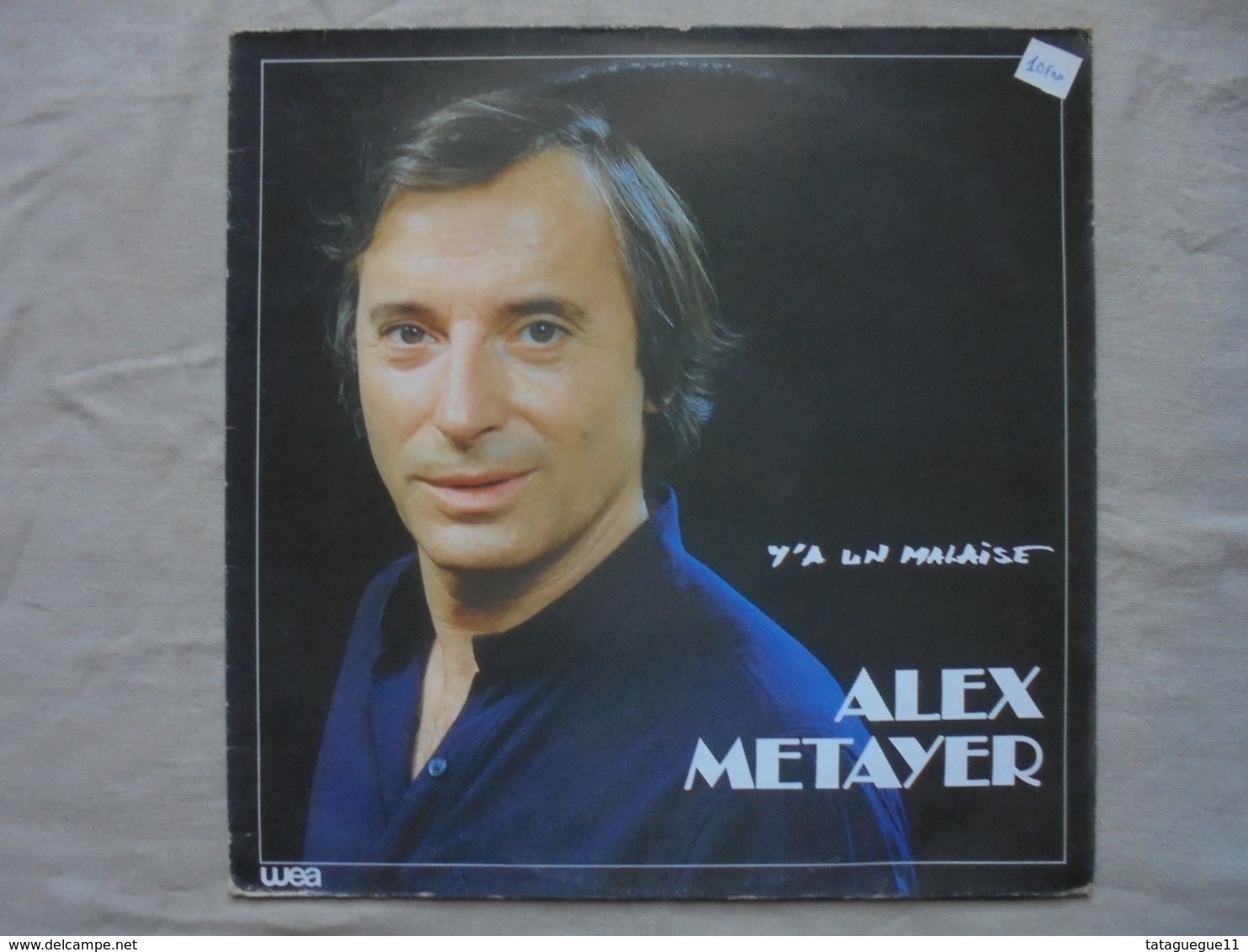 Disque Vinyle 33 T ALEX METAYER "Y'a Un Malaise" 1981 - Comiques, Cabaret