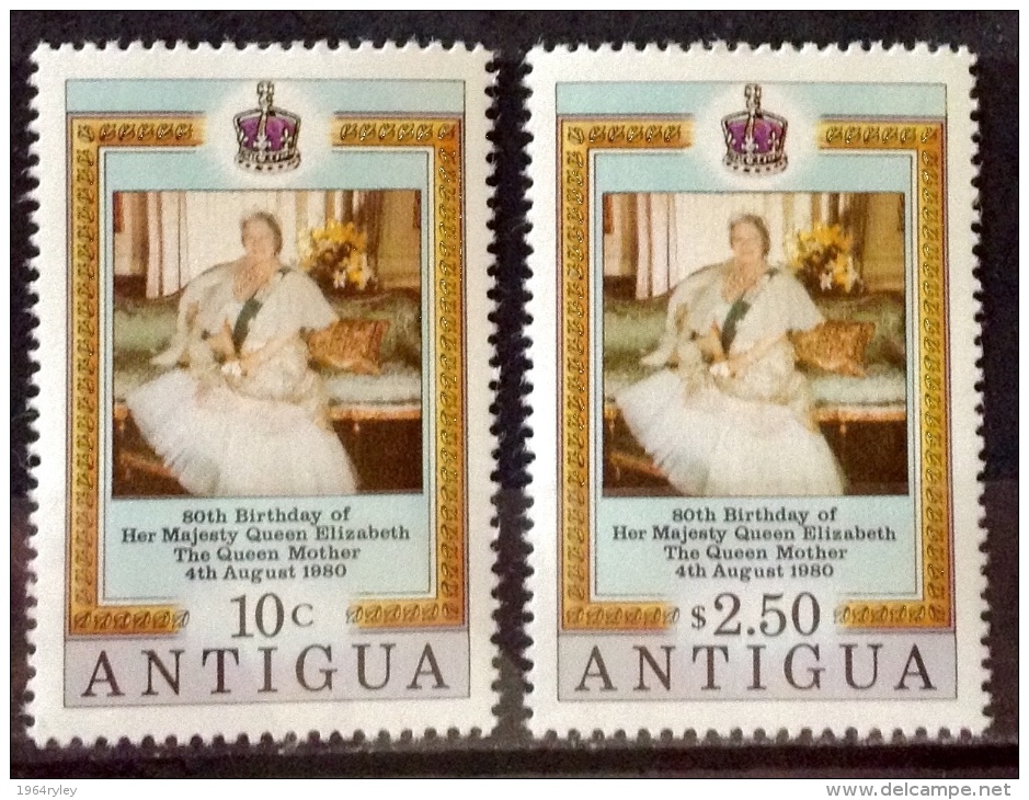 Antigua 1980 MNH**  # 584/585 - 1960-1981 Ministerial Government