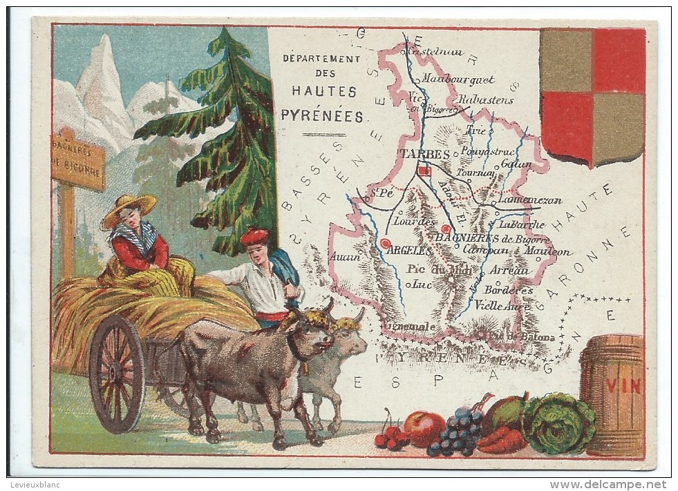 Départements De France/ImagePédagogique/HAUTES  PYRENEES/Tarbes /Vers 1880-1890   CRD65 - Autres & Non Classés