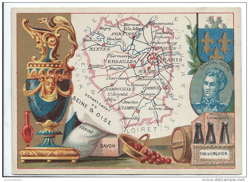 Départements De France/Image Pédagogique/SEINE & OISE / Versailles/Vers 1880-1890   CRD78 - Autres & Non Classés