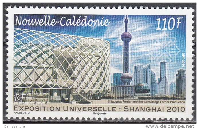 Nouvelle-Calédonie 2010 Yvert 1101 Neuf ** Cote (2015) 4.00 Euro Exposition Universelle à Shanghai - Neufs