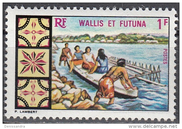 Wallis &amp; Futuna 1969 Yvert 174 Neuf ** Cote (2015) 1.60 Euro Pirogue - Ungebraucht