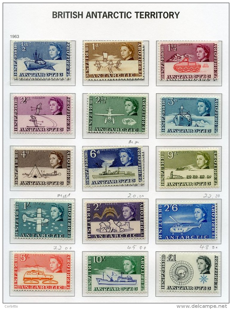 COLLECTION With Strength In B.A.T Incl. 1963 Set M (Cat. &pound;275), 1971 Set UM Excl. The 6p On 9d Value (Cat. &pound; - Autres & Non Classés