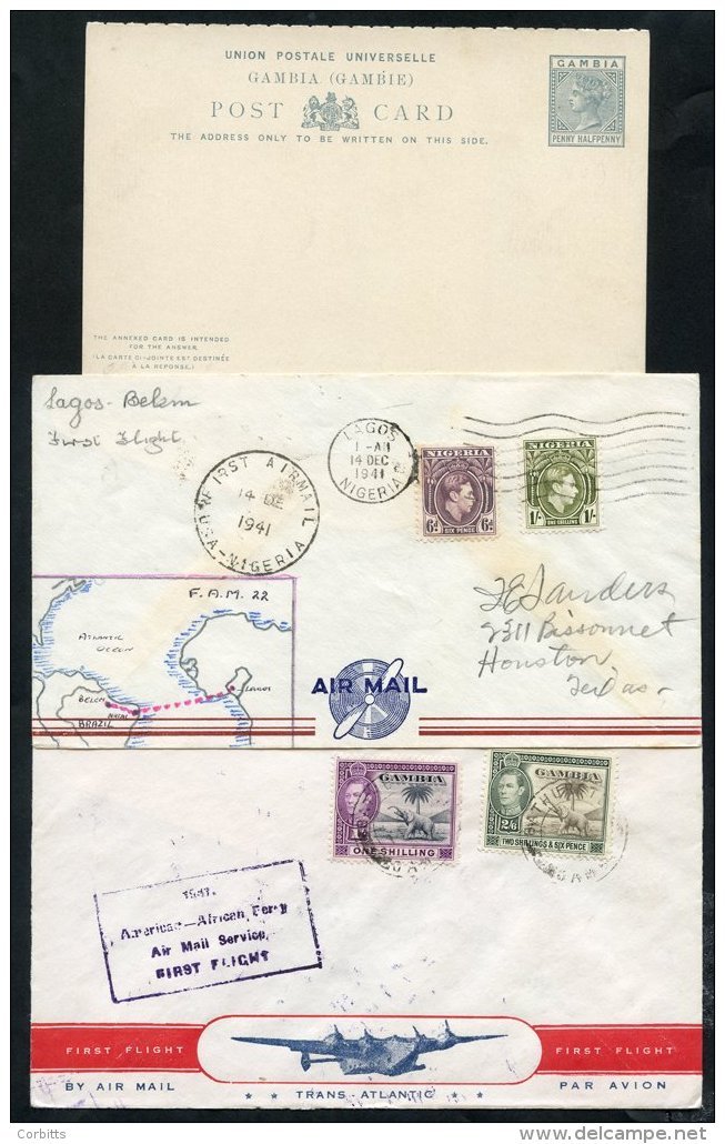 BRITISH WEST AFRICA 19th/20thC Postal Stationery Items Incl. Oil Rivers, Unused, Sierra Leone, Gambia, Gold Coast Covers - Autres & Non Classés