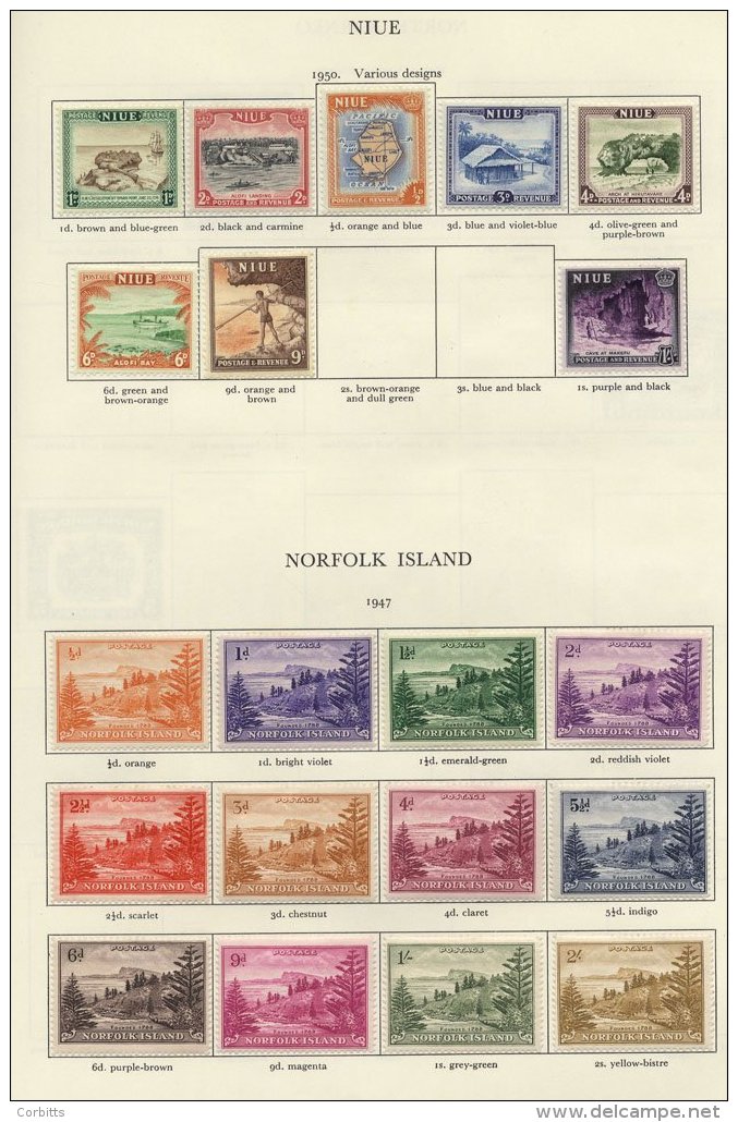 KGVI COLLECTION Of Chiefly M Housed In The Printed Album 1937-50 (A-Z Ranges) Of Full, Short Or Part Sets. ST.Cat. &poun - Autres & Non Classés