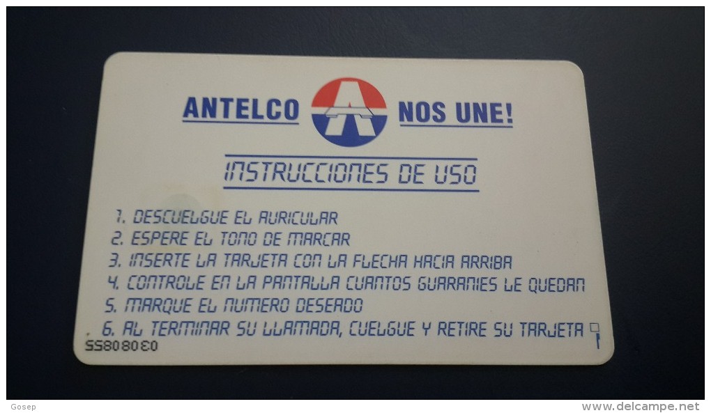 Paraguay-(par-a-06)-logo-30 Impulsosat Units-second Chip-(03080855)-(4)-1card Prepiad Free - Paraguay