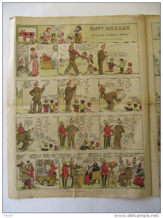 Comic Section Of The San Francisco Examiner 1914 - 4 Pages - Katzenjammer Kids, Opper, Manus, Outcault - 1897 - 1937: Edad De Plata