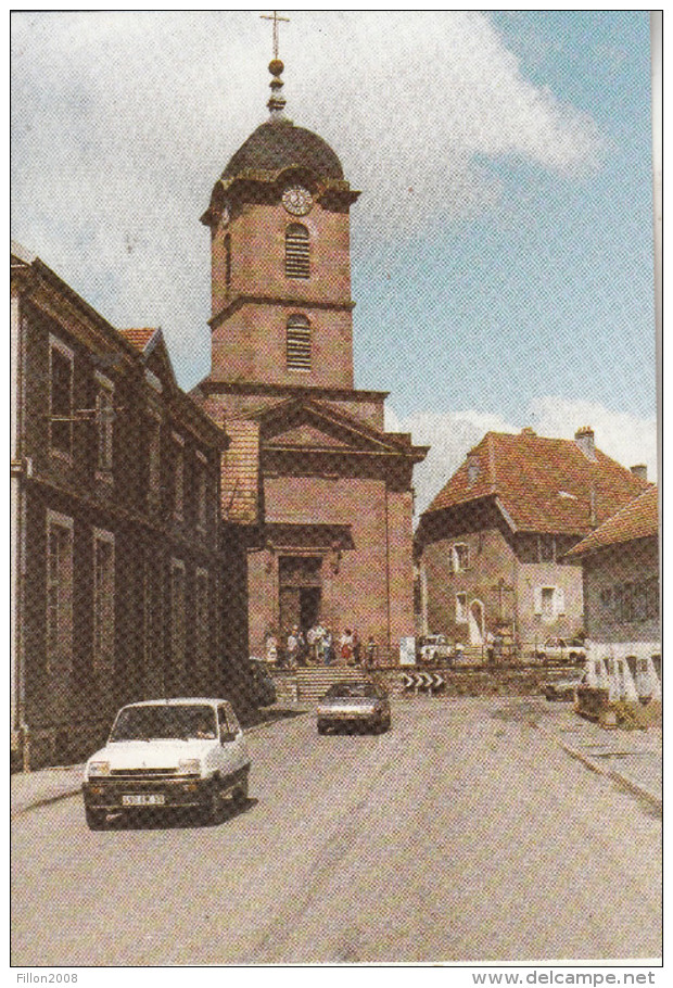 Chatenois - Les - Forges  (90)  L' Eglise, La Cure Et L'Ecole Maternelle - Châtenois-les-Forges