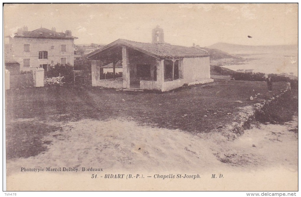 64---BIDART---chapelle St-joseph---voir 2 Scans - Bidart