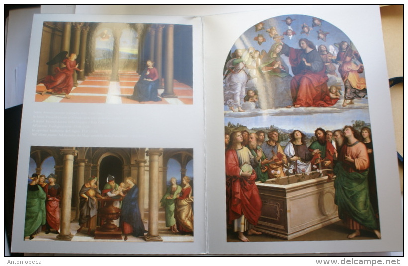 VATICANO 2015 - OFFICIAL FOLDER "RAFFAELLO" TELEPHONE CARDS - Vatikan